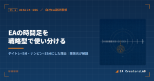 EA の時間軸選定解説のアイキャッチ画像